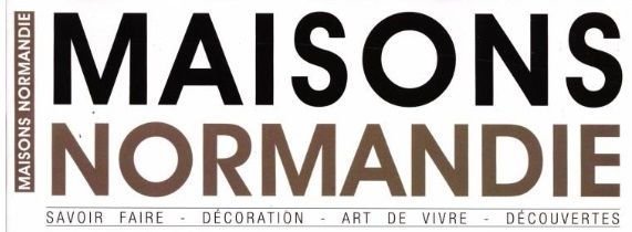 Maison Normandie réalise une page sur le Salon dans l'édition Mars/Avril.
